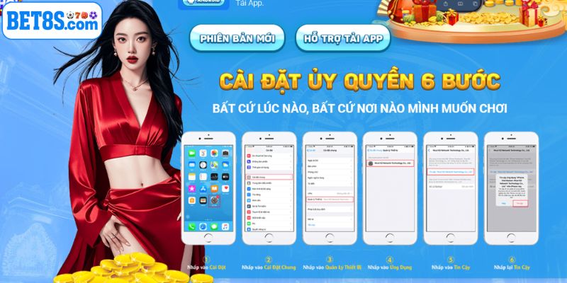 Cách tải app 8S