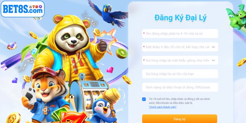 Cách trở thành đại lý 8S