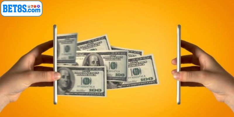 Chỉ vài bước đơn giản để nạp tiền 8S qua ngân hàng.
